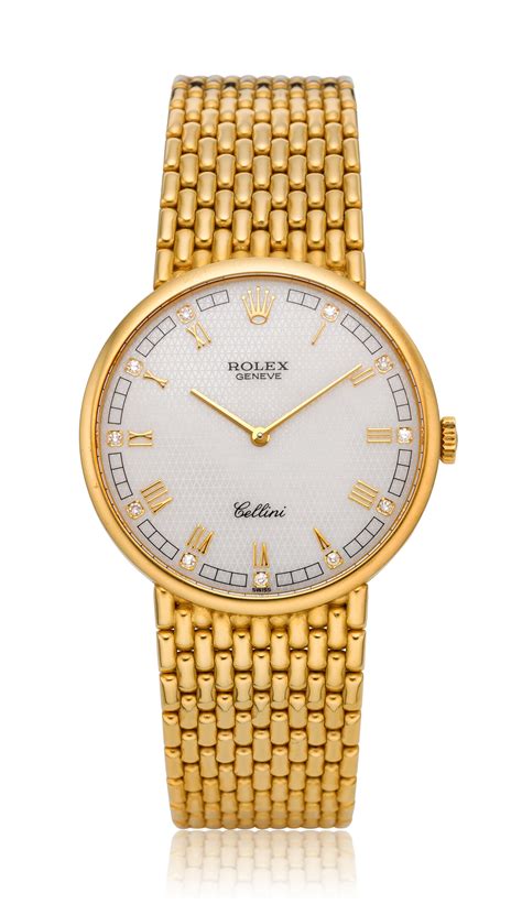 rolex precision cellini gold used worth|Rolex cellini 18k gold watch.